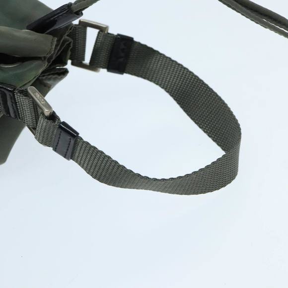 PRADA Hand Bag Nylon Khaki Auth 95957 - Picture 7 of 16